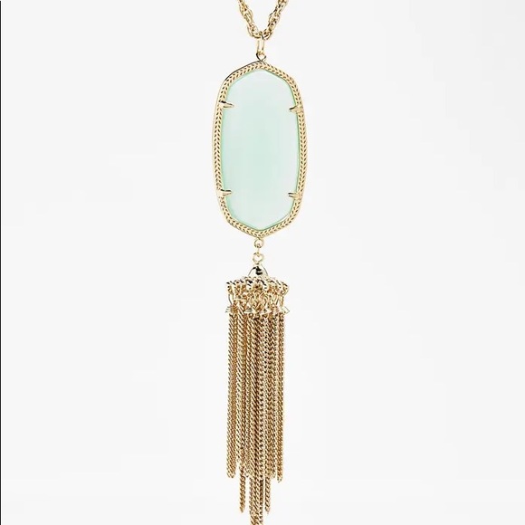 Kendra Scott Rayne Stone Tassel Necklace - Picture 16 of 16
